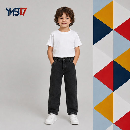 Utility Cargo Denim Pants