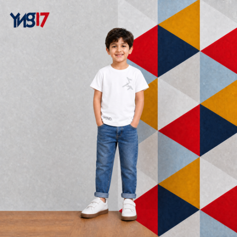 Modern Back Print T-Shirt