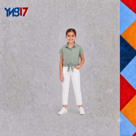 Ruffle Detail T-Shirt