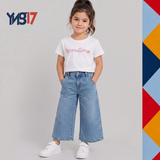 Shiny Print Girls T-Shirt