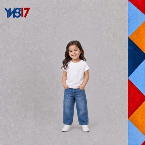 Shiny Print Girls T-Shirt