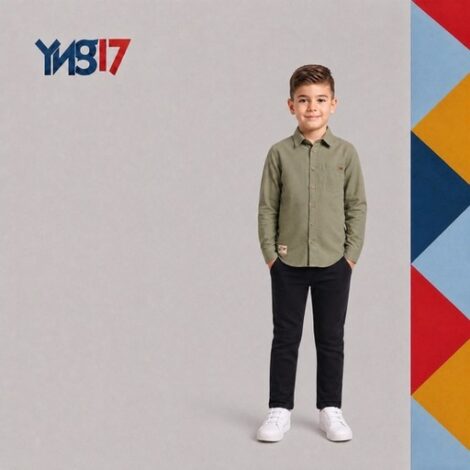 A comfortable summer shirt for boys, perfect for casual looks and light occasions. Featuring made of comfortable linen and practical pockets.