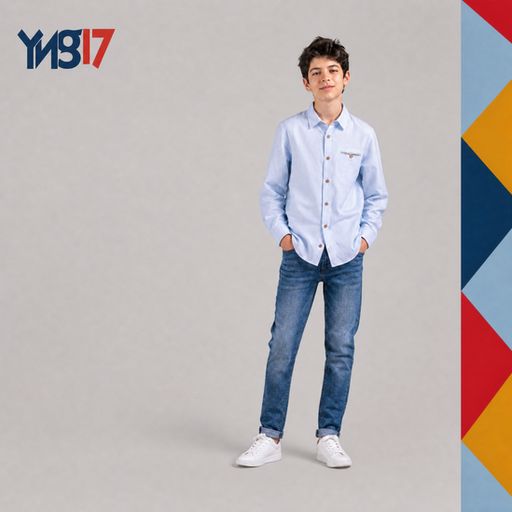 A comfortable summer shirt for boys, perfect for casual looks and light occasions. Featuring made of comfortable linen.