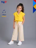 A comfortable summer shirt for girls, perfect for casual looks and light occasions.