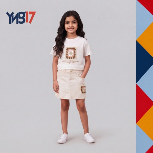 Girls T-Shirt Fashion Set