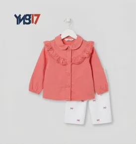 Elegant Girls Shirt Set / Years