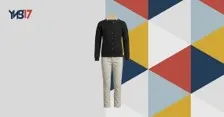 Girls Black Knit Button Jacket – Model Black Knit Classic
