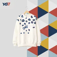 Girls Off-White Leopard Print Sweatshirt – Cotton