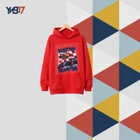 Kids Cotton Hoodie – Racing Cars Print “UNSTOPPABLE” – Red