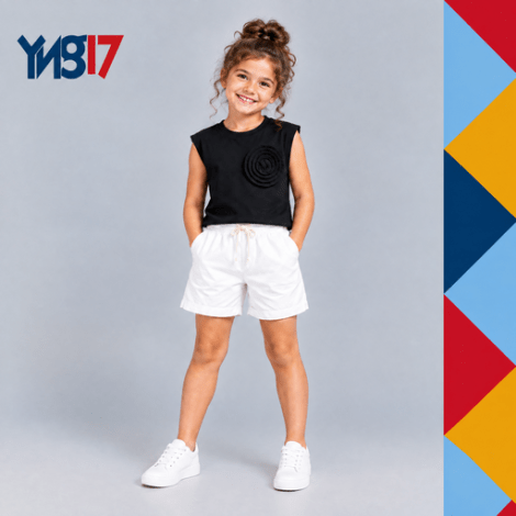 Stone Detail Girls T-Shirt