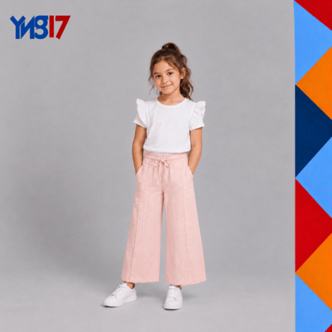 Lace Detail Fashion Pants